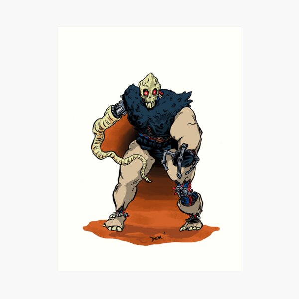 Nightcrawler! Art Print