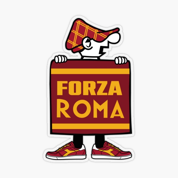 forza roma Sticker by lounesartdessin