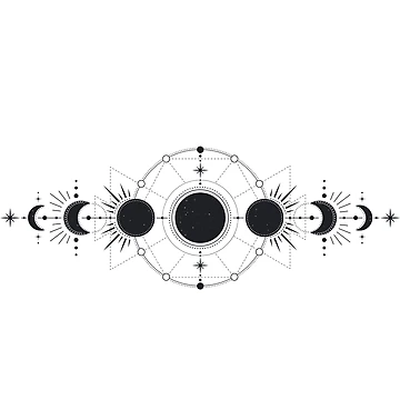 Artwork thumbnail, Moon design by Raniakb25