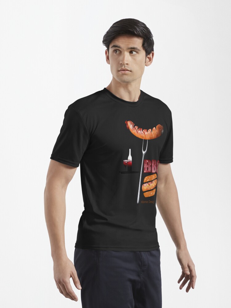 Thumbnail 3 von 7, Funktionsshirt, Soifits eine Grillparty dann T-Shirts tragen designt und verkauft von aldona.