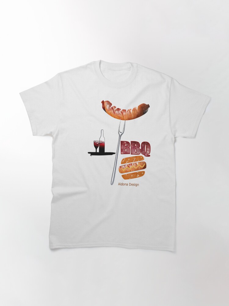Thumbnail 3 von 7, Classic T-Shirt, Soifits eine Grillparty dann T-Shirts tragen designt und verkauft von aldona.