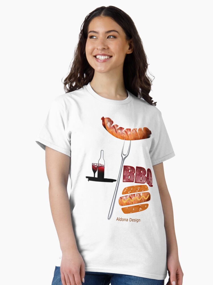 Thumbnail 2 von 7, Classic T-Shirt, Soifits eine Grillparty dann T-Shirts tragen designt und verkauft von aldona.