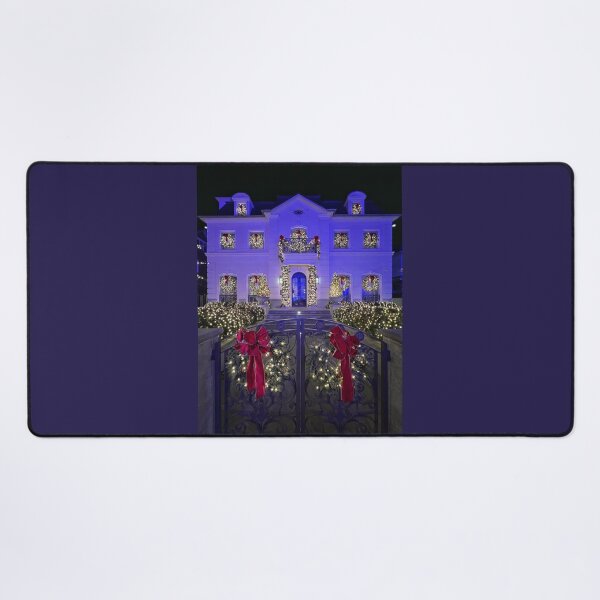 Item preview, Christmas Holiday Lights Home at Night, located in NYC designed and sold by ExploreOutdoors.