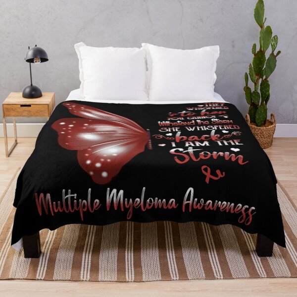 Item preview, She Whispered Back I Am The Storm Multiple Myeloma Awareness Butterfly designed and sold by frechettee.