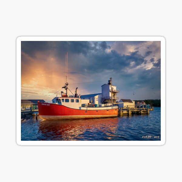 Fisherman's Cove 02 Sticker
