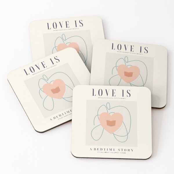 Item preview, Love is a bedtime story. Sprinkling smiles all over the world. Caroline Laursen original designed and sold by Caroline Laursen.