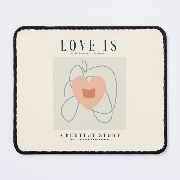 Item preview, Love is a bedtime story. Sprinkling smiles all over the world. Caroline Laursen original designed and sold by Caroline Laursen.