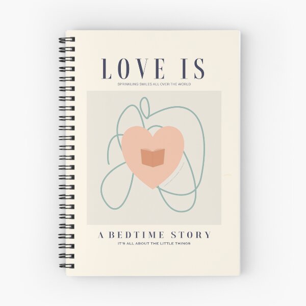 Item preview, Love is a bedtime story. Sprinkling smiles all over the world. Caroline Laursen original designed and sold by Caroline Laursen.