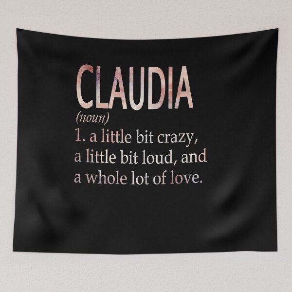 Item preview, Claudia Girl Name Definition designed and sold by Reggiewaz.