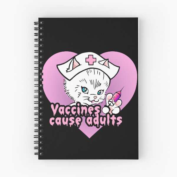 Item preview, Vaccines Cause Adults - Kitty designed and sold by ReverendMothman.