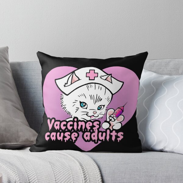Item preview, Vaccines Cause Adults - Kitty designed and sold by ReverendMothman.