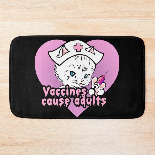 Item preview, Vaccines Cause Adults - Kitty designed and sold by ReverendMothman.