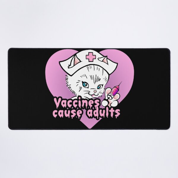 Item preview, Vaccines Cause Adults - Kitty designed and sold by ReverendMothman.