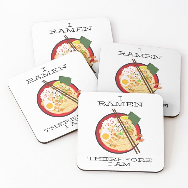 Item preview, I ramen therefore I am  designed and sold by Rickido.