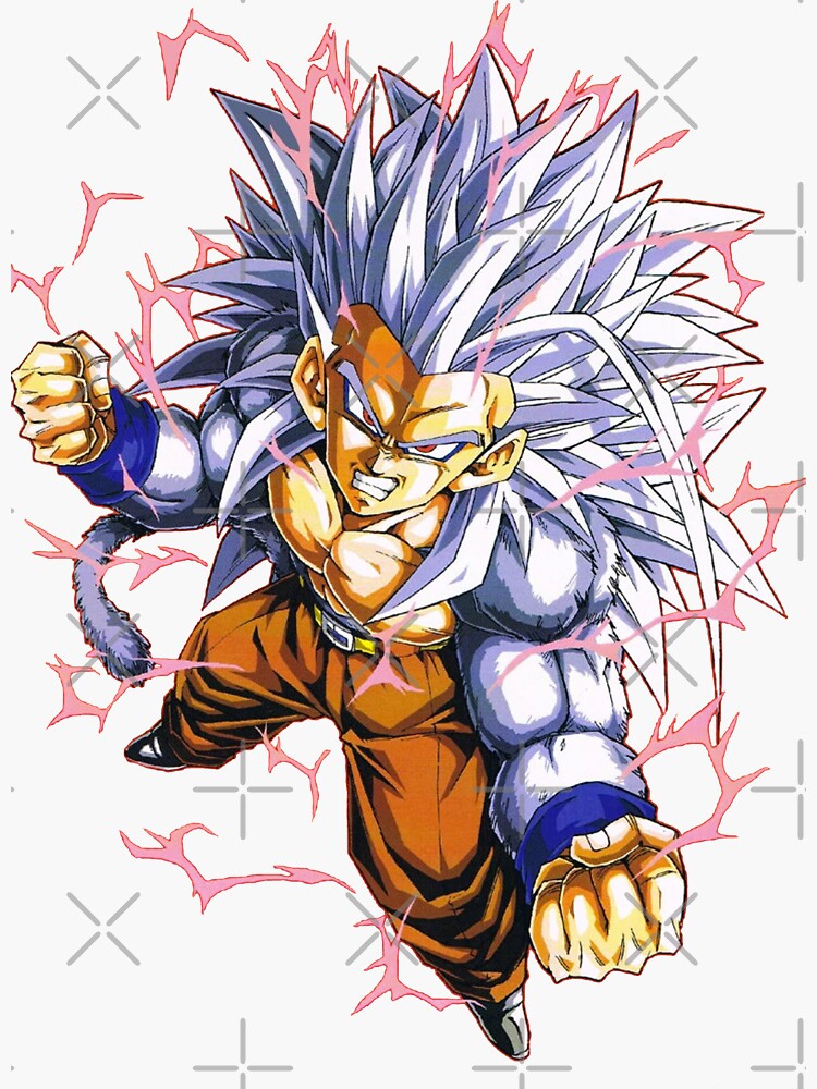 Super Saiyan 5 Gohan Sticker for Sale by uchiha-punx