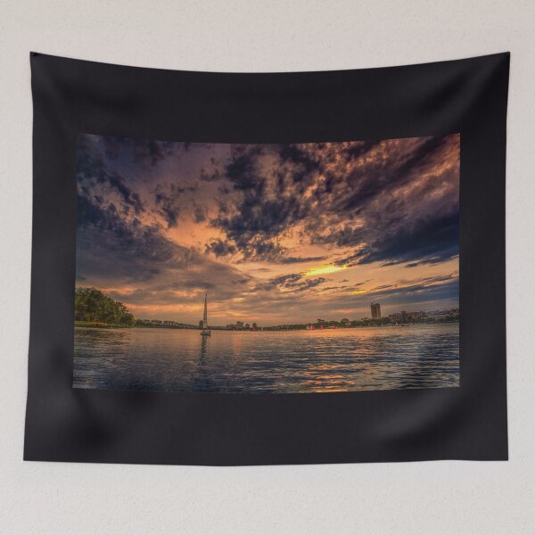 Item preview, Sunset over Cambridge, MA designed and sold by LudaNayvelt.