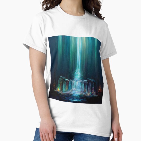 Inner Earth Light Portals – Under Stonehenge 13 Classic T-Shirt