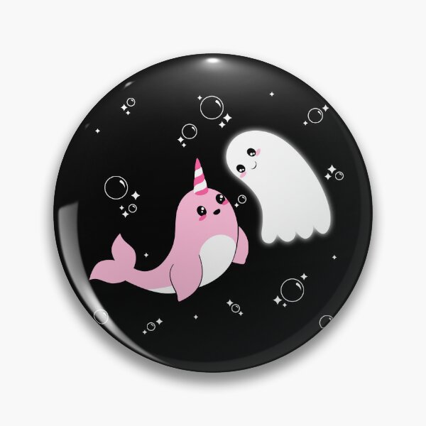 Item preview, Ghost and Narwhal designed and sold by Kimberly Sterling.
