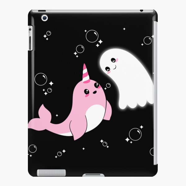 Ghost and Narwhal iPad Snap Case