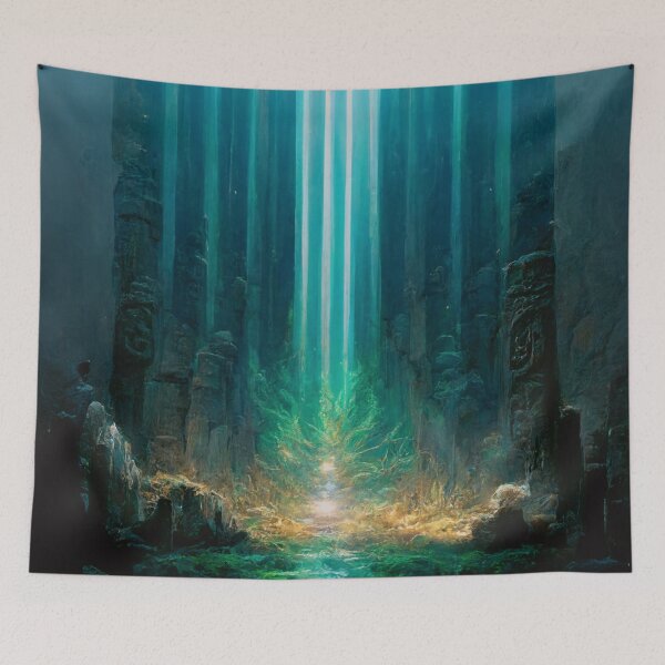 Item preview, Inner Earth Light Portals – Under the Tree of Life 14 designed and sold by StarbuckLight.