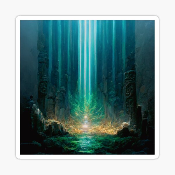 Item preview, Inner Earth Light Portals – Under the Tree of Life 14 designed and sold by StarbuckLight.