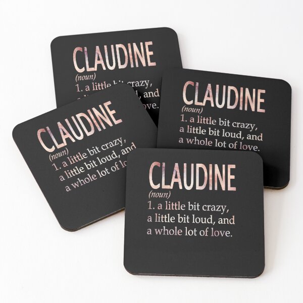Item preview, Claudine Girl Name Definition designed and sold by Reggiewaz.