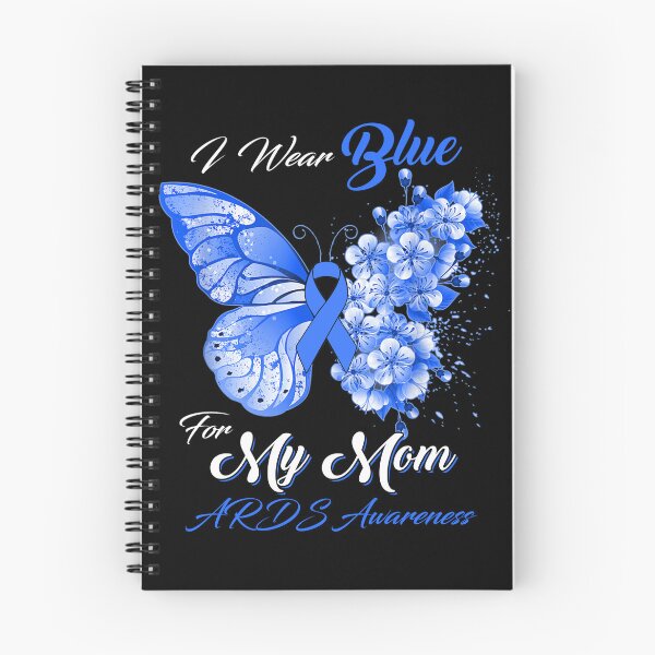 Item preview, I Wear Blue For My Mom ARDS Awareness Butterfly Ribbon Gifts designed and sold by Adropine.