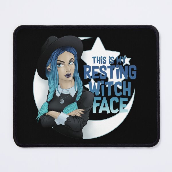 Item preview, Resting Witch Face designed and sold by Powers Art.