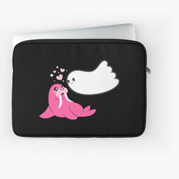Ghost and Walrus Laptop Sleeve