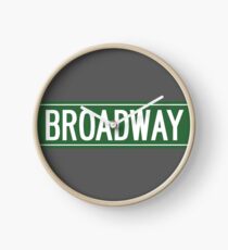 BROADWAY, NYC Horloge