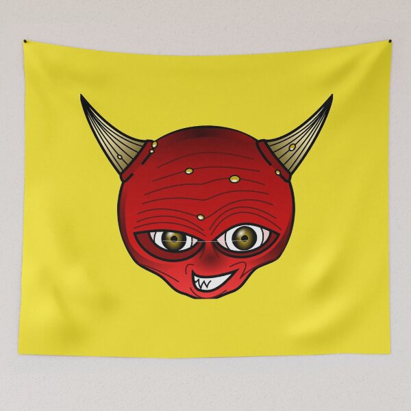 Item preview, demon devil face cartoon costume designed and sold by joseech.