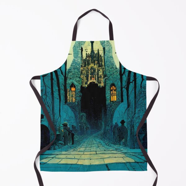 Artikelvorschau, Kirche Gothic Blau entworfen und verkauft von JequiPrint.