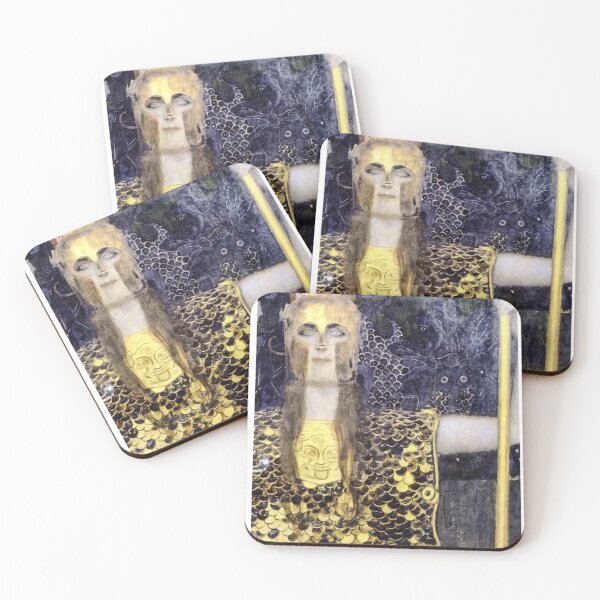 Item preview, Gustav Klimt Pallas Athena 1898  designed and sold by jacobrockstar.