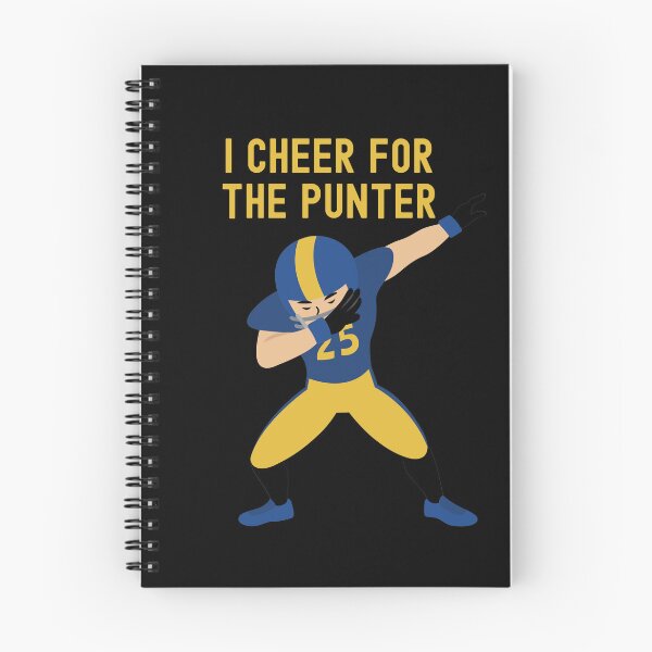 Item preview, I Cheer For The Punter Dabbing Football Player Graphic designed and sold by Locjeb.