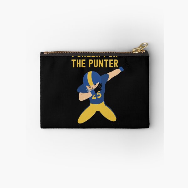 Item preview, I Cheer For The Punter Dabbing Football Player Graphic designed and sold by Locjeb.