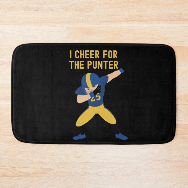 Item preview, I Cheer For The Punter Dabbing Football Player Graphic designed and sold by Locjeb.