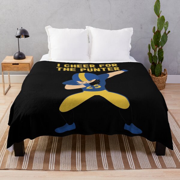 Item preview, I Cheer For The Punter Dabbing Football Player Graphic designed and sold by Locjeb.