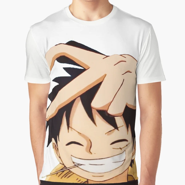 One Piece T-Shirt Luffy and Boa Hancock