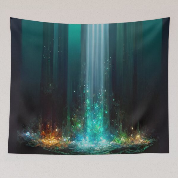Item preview, Inner Earth Light Portals – Under the Firefly Realm 17 designed and sold by StarbuckLight.