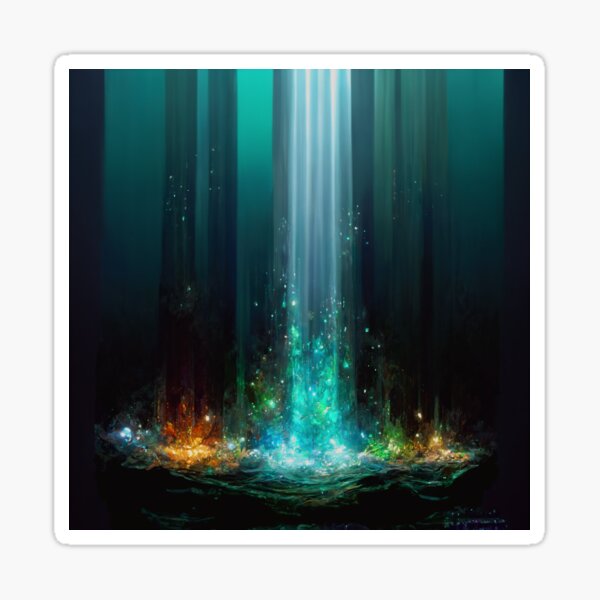 Item preview, Inner Earth Light Portals – Under the Firefly Realm 17 designed and sold by StarbuckLight.