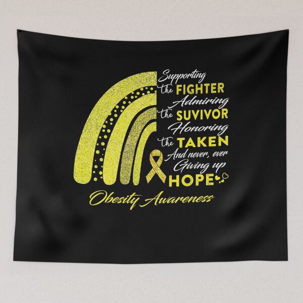 Item preview, Obesity Warrior Supporting Fighter Obesity Awareness designed and sold by Gillosina.