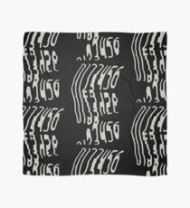 Numbers melting Scarf