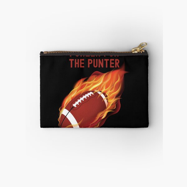 Item preview, I Cheer For The Punter Football On Fire Graphic designed and sold by Locjeb.