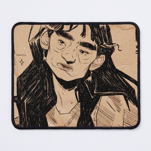 Item preview, letter mail stamp girl designed and sold by macedraws.