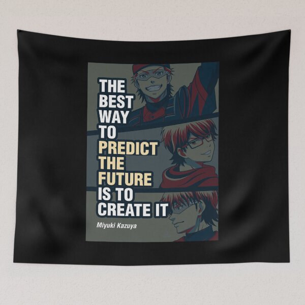 Item preview, Diamond no Ace: Miyuki Kazuya Predict The Future Quotes designed and sold by Viability Creative.