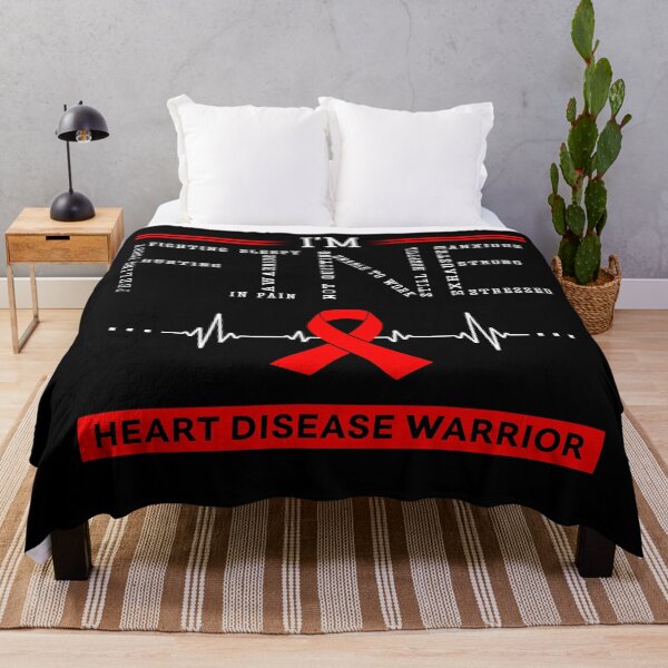 Item preview, I'm Fine Heart Disease Warrior Support Heart Disease Awareness Gifts designed and sold by rechardtee.