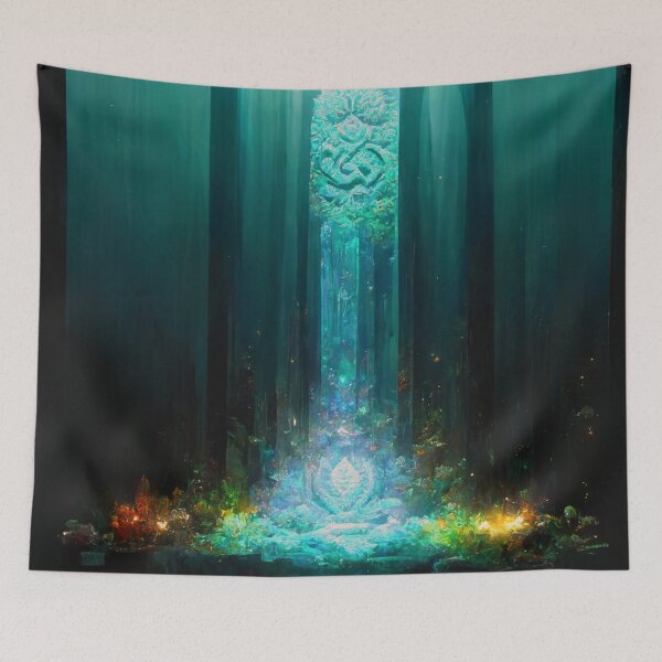 Item preview, Inner Earth Light Portals – Under the Divine Feminine Temple 21 designed and sold by StarbuckLight.