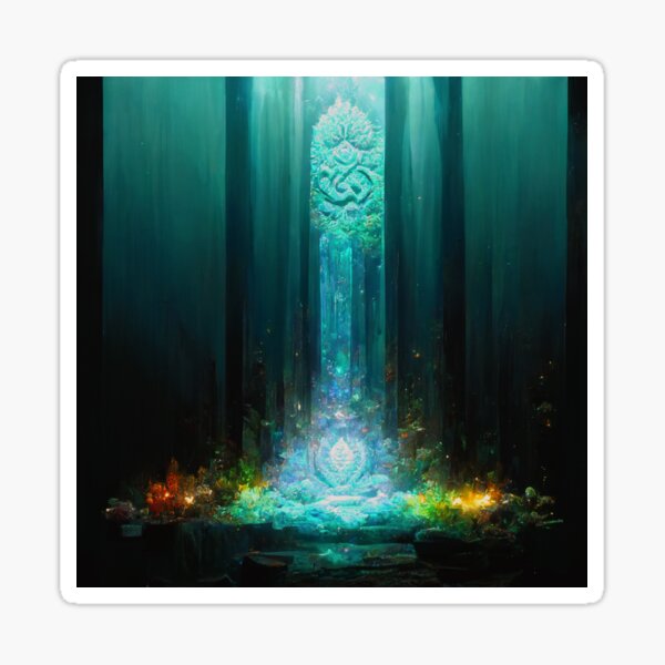 Item preview, Inner Earth Light Portals – Under the Divine Feminine Temple 21 designed and sold by StarbuckLight.