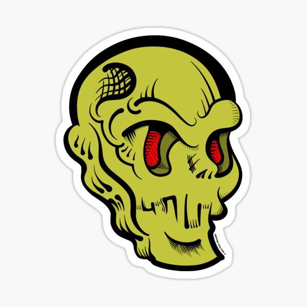 Skully Sticker