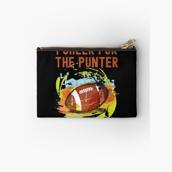 Item preview, I Cheer For The Punter Colorful Football Art Graphic designed and sold by Locjeb.